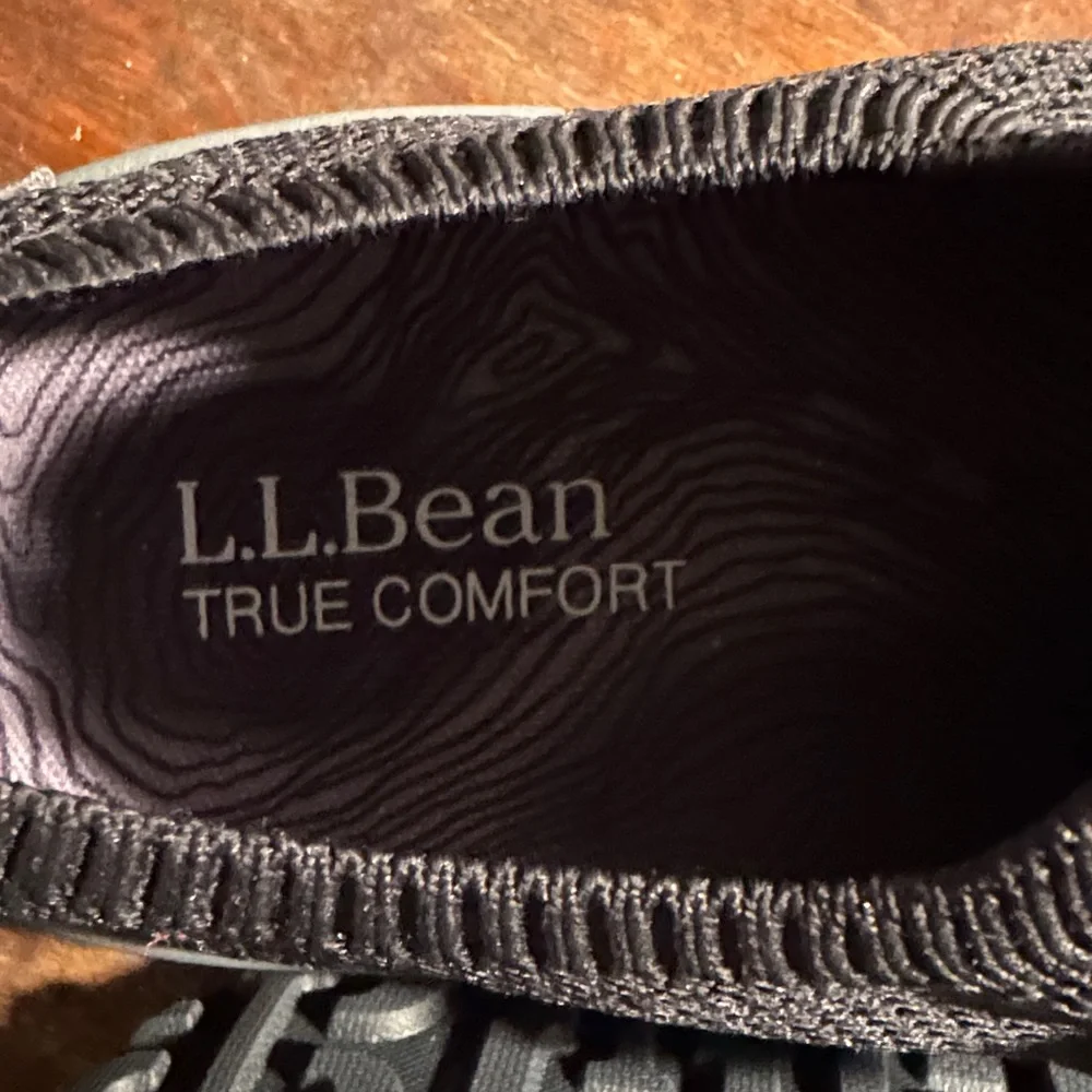 L.L. Bean Womens 8.5 walking shoe true comfort Black Sneakers BRAND NEW WOT - Picture 4 of 8